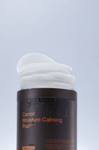Carrot Moisture Soothing Pads 60 sheets