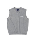 THISISNEVERTHAT THISISNEVERTHAT Script Logo Knit Vest Grey