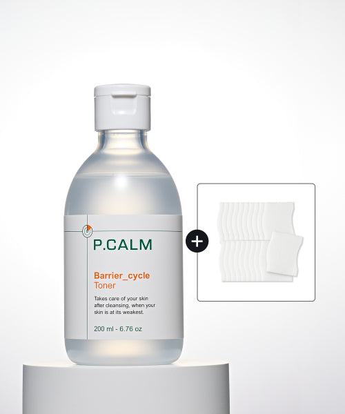 PCALM Barrier Cycle Toner 200ml + makeup pad giveaway plan