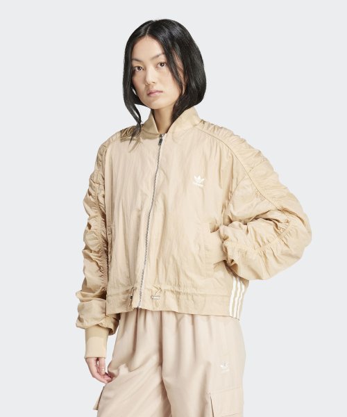 ADIDAS ADIDAS LW Bomber Jacket - Beige