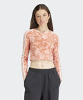 ADIDAS ADIDAS AOP 3S Crop Top - Wonder Clay