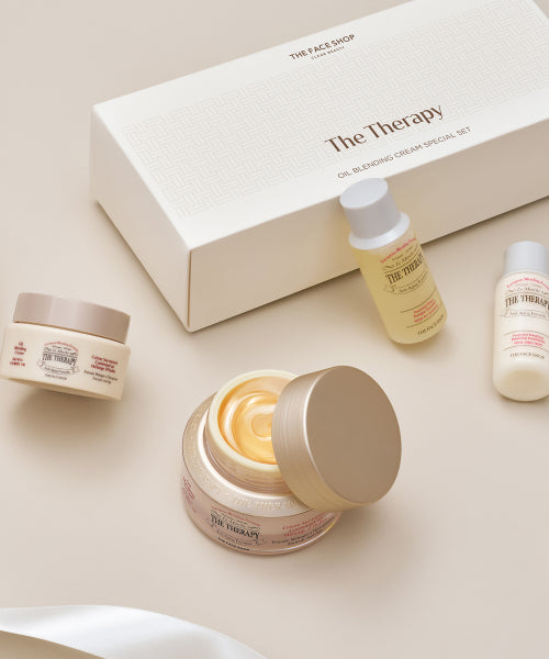 THE FACE SHOP THE FACE SHOP The Therapy Royal Made Oil Blending Cream Set