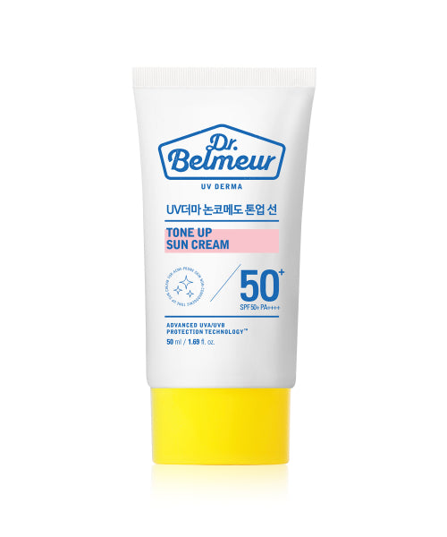 THE FACE SHOP THE FACE SHOP Dr. Belmeur UV Derma Non-Comedo Tone-Up Sun Cream SPF 50