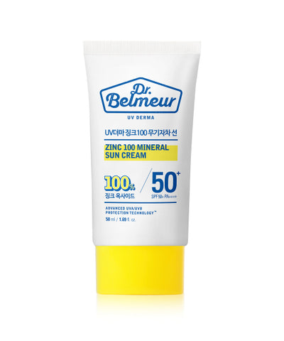 THE FACE SHOP Dr. Belmeur UV Derma Zinc 100 Sunscreen 50ml SPF50