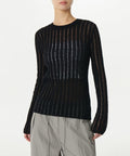 MUSINSA STANDARD WOMAN MUSINSA STANDARD WOMAN Women's Knitwear Crew Neck [Black]