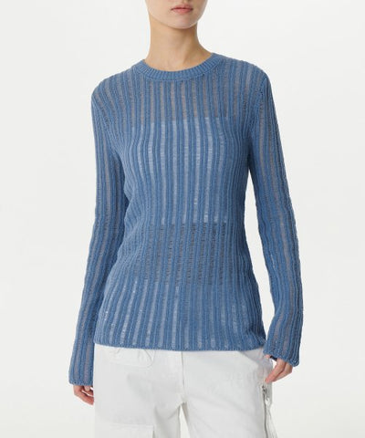 MUSINSA STANDARD WOMAN Women's Knitwear Light Blue