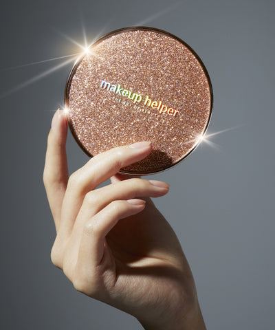 MAKEUP HELPER Art Pact Original Pro Finish Powder 25g Rose Glitter