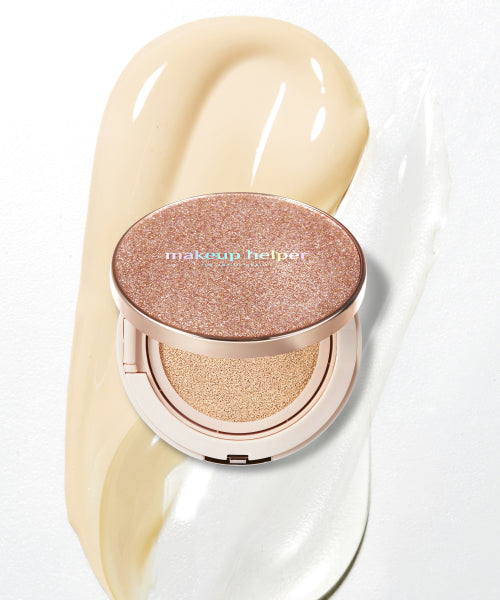 MAKEUP HELPER MAKEUP HELPER Ampoule Glow Cushion 23g Rose Glitter