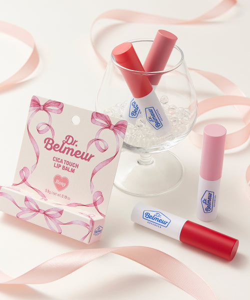 THE FACE SHOP THE FACE SHOP Dr. Belmeur Advanced Cica Touch Lip Balm Ribbon Edition