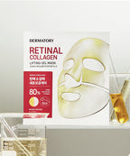 DERMATORY DERMATORY Retinal Collagen Elasticity Gel Mask 3pack