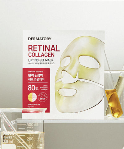 DERMATORY Retinal Collagen Elasticity Gel Mask 3pack