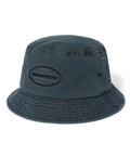 THISISNEVERTHAT THISISNEVERTHAT Overdyed E/T-Logo Bucket Hat Dusty Blue