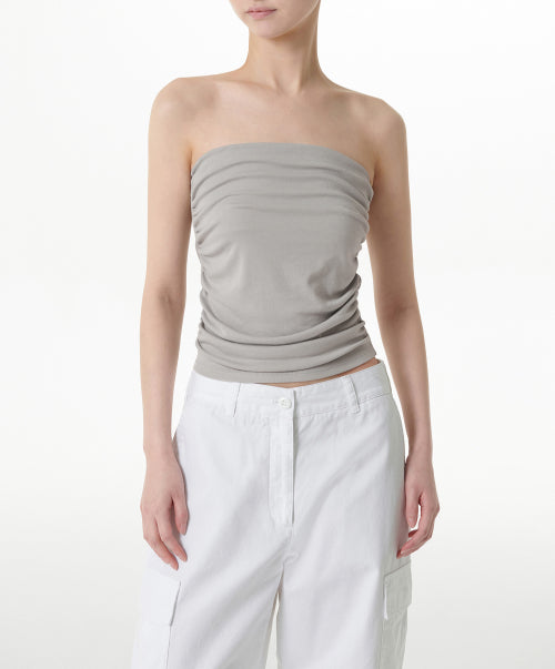 MUSINSA STANDARD WOMAN MUSINSA STANDARD WOMAN Women's T-Shirt Light Gray