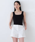 MUSINSA STANDARD WOMAN MUSINSA STANDARD WOMAN Women's Square Neck Tank Top (Black)