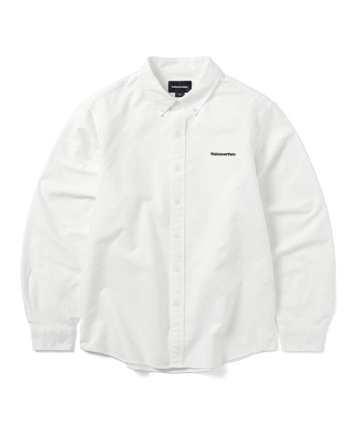 THISISNEVERTHAT THISISNEVERTHAT T-Logo Oxford Shirt White