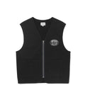 THISISNEVERTHAT THISISNEVERTHAT Zip Sweat Vest Black