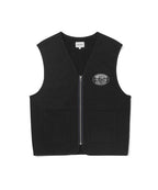THISISNEVERTHAT THISISNEVERTHAT Zip Sweat Vest Black