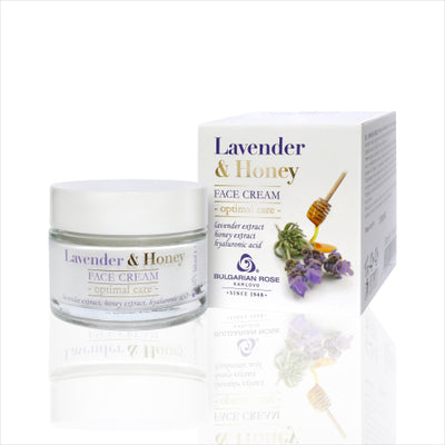 BULGARIAN ROSE Lavender & Honey Face Cream 50ml