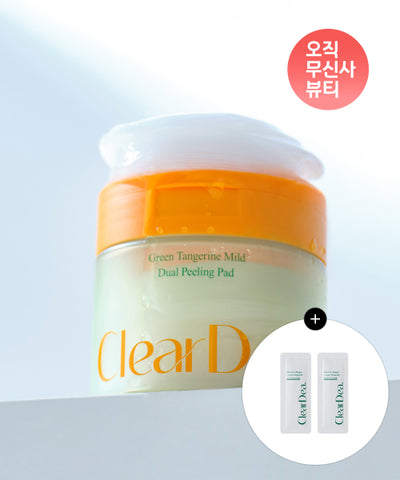 CLEARDEA Green Tangerine Mild Dual Peeling Pads