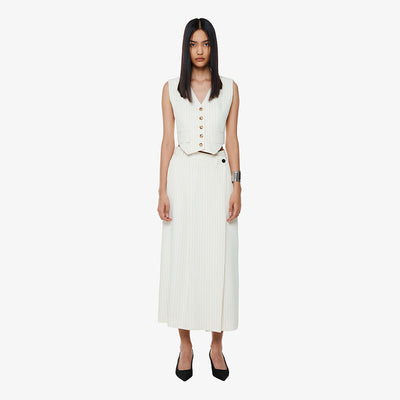 STRIPED VEST TOP IVORY (F24VT2021IV)