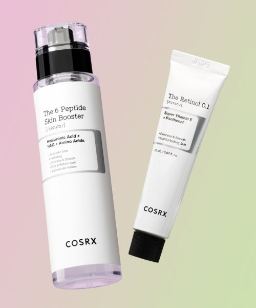 COSRX COSRX The 6 Peptide Skin Booster Serum 150ml + Retinol 0.1 Cream 20ml