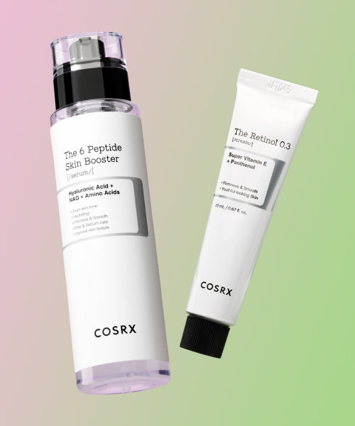 COSRX COSRX 6 Peptide Skin Booster Serum 150ml + Retinol 0.3 Cream 20ml