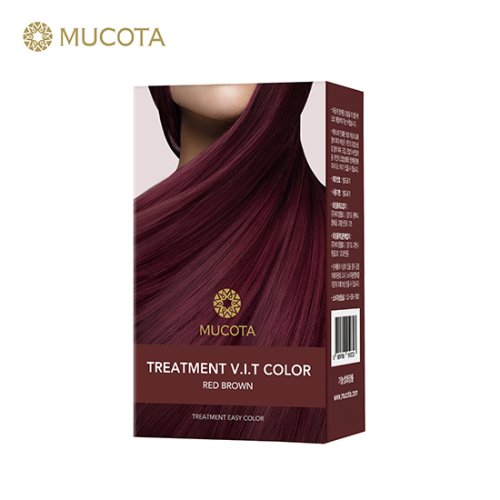 MUCOTA Treatment Easy Color Hair Dye Season 2 Red Brown