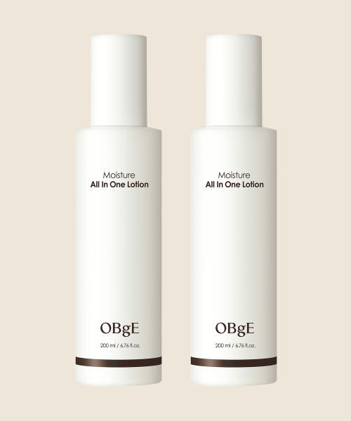 OBGE Moisture all-in-one lotion set of 2