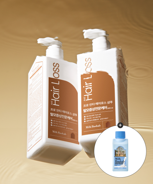 MILKBAOBAB [Hair loss relief] Pro Anti Hair Loss Shampoo Cloudwood Fragrance 800ml (70ml wash included)