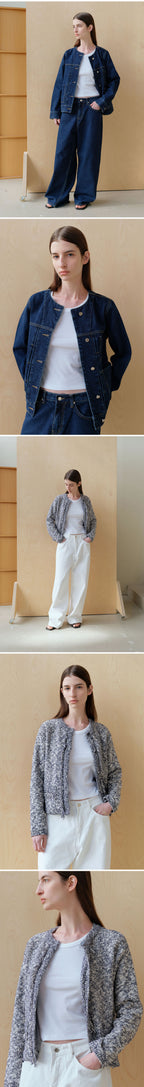 WHEN WE WILL Crop Basic R Sleeveless (3 colors)