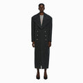 YCH DOUBLE-BREASTED WOOL COAT GREY (W24CT1041GY)