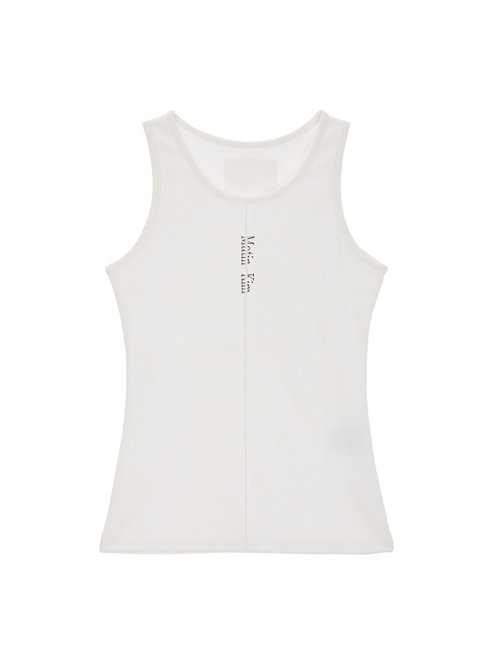 MATIN KIM MATIN KIM Pintuck Sleeveless Top One Size