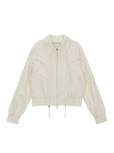 MATIN KIM Curvy String Crop Blouson Outerwear