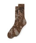 THISISNEVERTHAT THISISNEVERTHAT Tie Dye Socks Brown