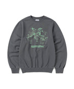 THISISNEVERTHAT THISISNEVERTHAT Nightmare Crewneck Sweatshirt Dark Grey