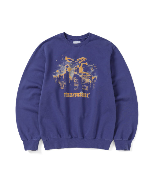 THISISNEVERTHAT THISISNEVERTHAT Nightmare Crewneck Sweatshirt