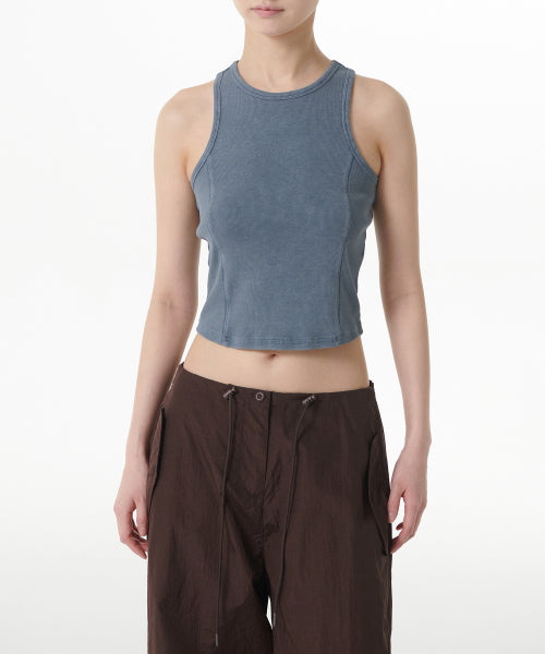 MUSINSA STANDARD WOMAN MUSINSA STANDARD WOMAN Ribbed Racer Back Tank Top (Size)