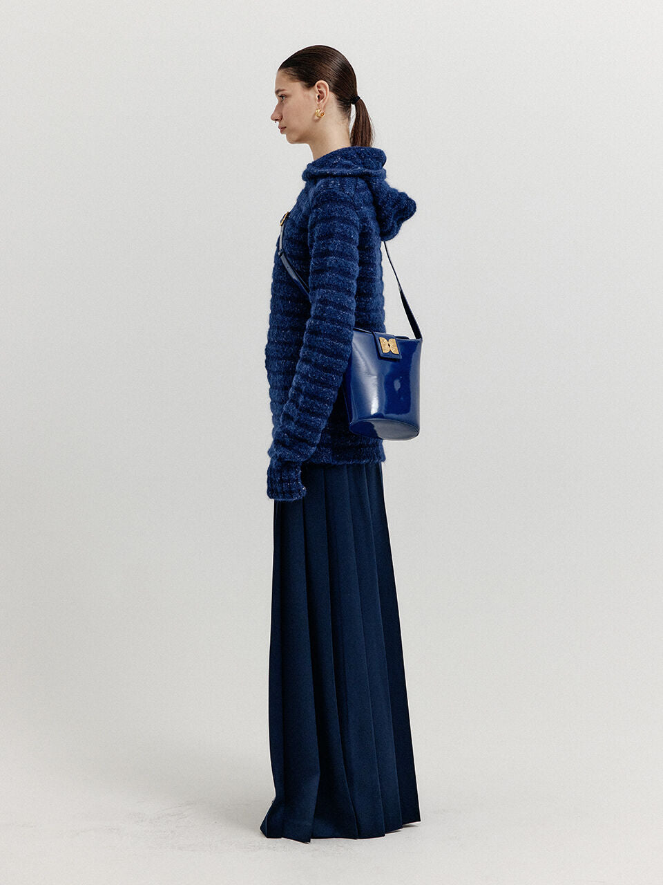 EENK EENK XOLA Balaclava Pullover - Navy