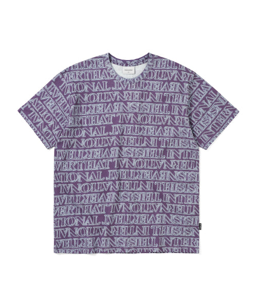THISISNEVERTHAT THISISNEVERTHAT T-Shirt Fuchsia