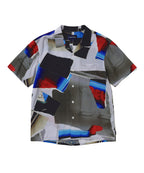 THISISNEVERTHAT THISISNEVERTHAT Torn Rayon S/S Shirt Multi