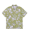 THISISNEVERTHAT THISISNEVERTHAT Object Jacquard Button Up Top Green