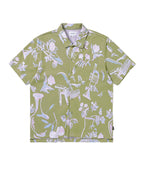 THISISNEVERTHAT THISISNEVERTHAT Object Jacquard Button Up Top Green