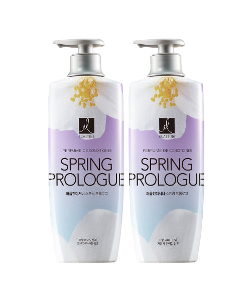 ELASTINE Spring Prologue Perfume Conditioner 600ml x 2pack