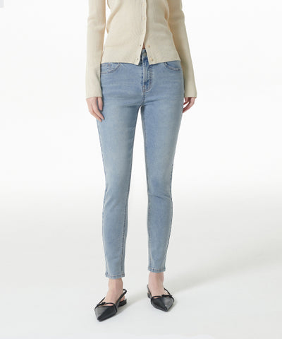 MUSINSA STANDARD WOMAN Women's Skinny Denim Pants Light Indigo
