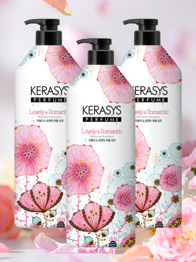 KERASYS Perfume Shampoo Lovely Romantic 980ml