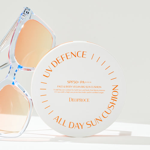 DEOPROCE DEOPROCE Vegan UV Defense All Day Sun Cushion SPF50+ PA++++ 25g