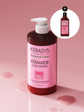 KERASYS [For damaged hair only] Keramide extreme damage ultra repair treatment 1L + additional shampoo 180ml included
