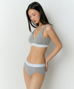 MUSINSA STANDARD WOMAN MUSINSA STANDARD WOMAN Women's Cotton Bralette Gray