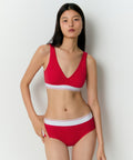 MUSINSA STANDARD WOMAN MUSINSA STANDARD WOMAN Women's Cotton Bralette [Red]
