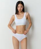 MUSINSA STANDARD WOMAN MUSINSA STANDARD WOMAN Women's Cotton Bra Top White